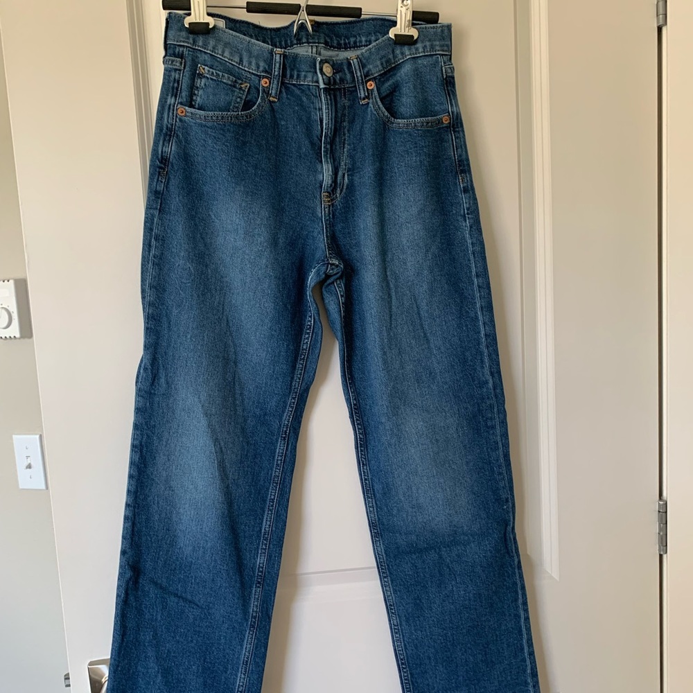 Gap mid rise 90s loose jeans